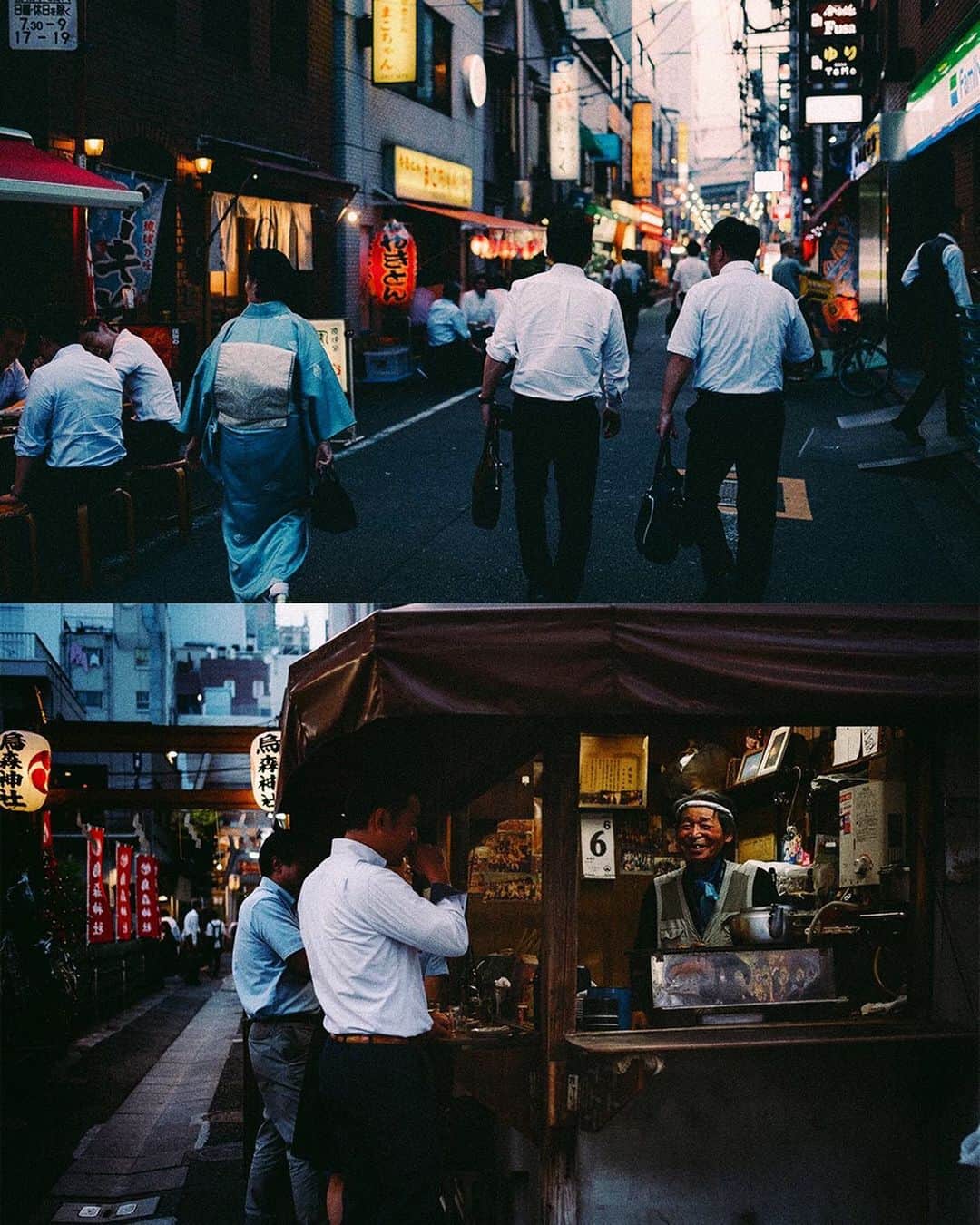 Kaiのインスタグラム：「salaryman after work」