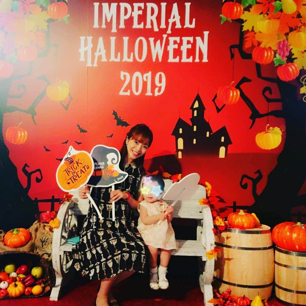 妃咲せあらのインスタグラム：「Halloween🎃 最近良く見かけるからか、「カボチャ」言える様になりました😊 #ハロウィン2019」