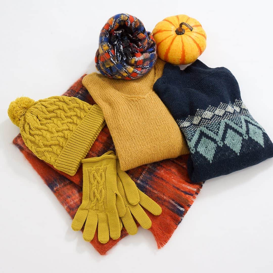 marbleSUD(マーブルシュッド) のインスタグラム：「ハッピーハロウィン🎃 かぼちゃカラーを集めてみました。」