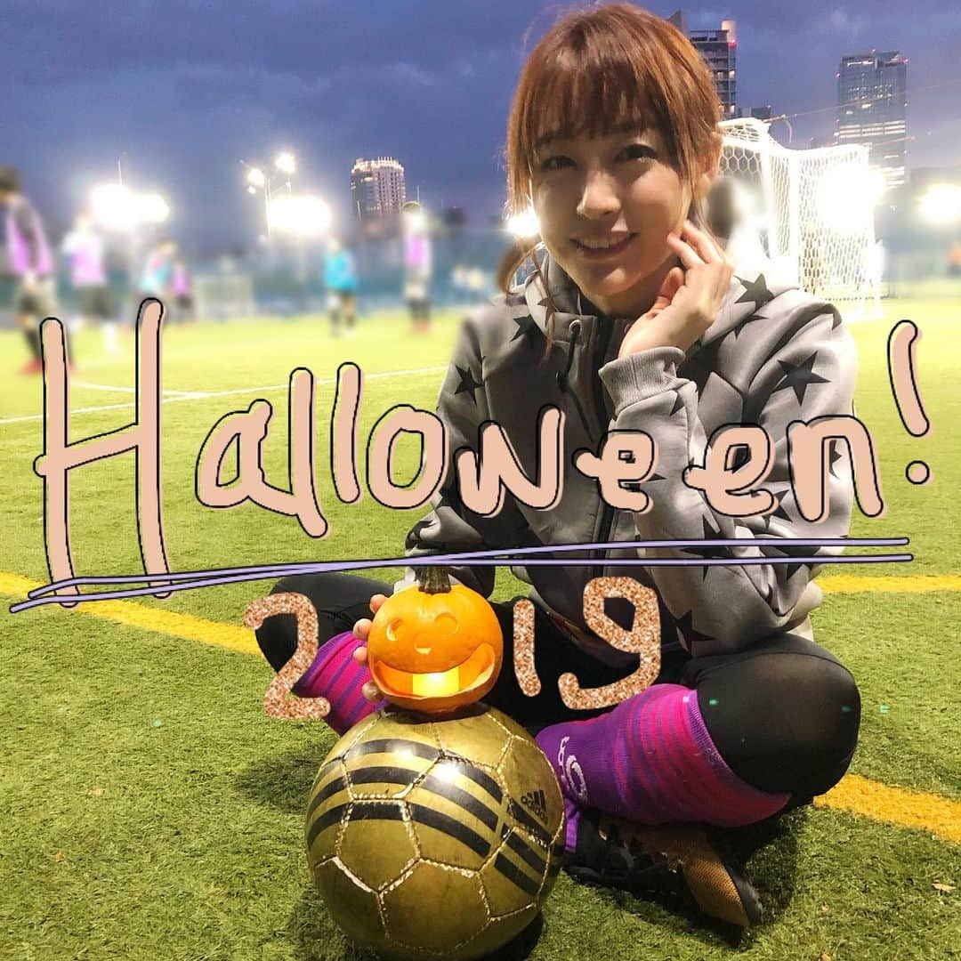 新井恵理那さんのインスタグラム写真 - (新井恵理那Instagram)「HAPPY HALLOWEEN‼︎2019 #halloween #フットサル #新井恵理那」10月31日 20時14分 - elina_arai