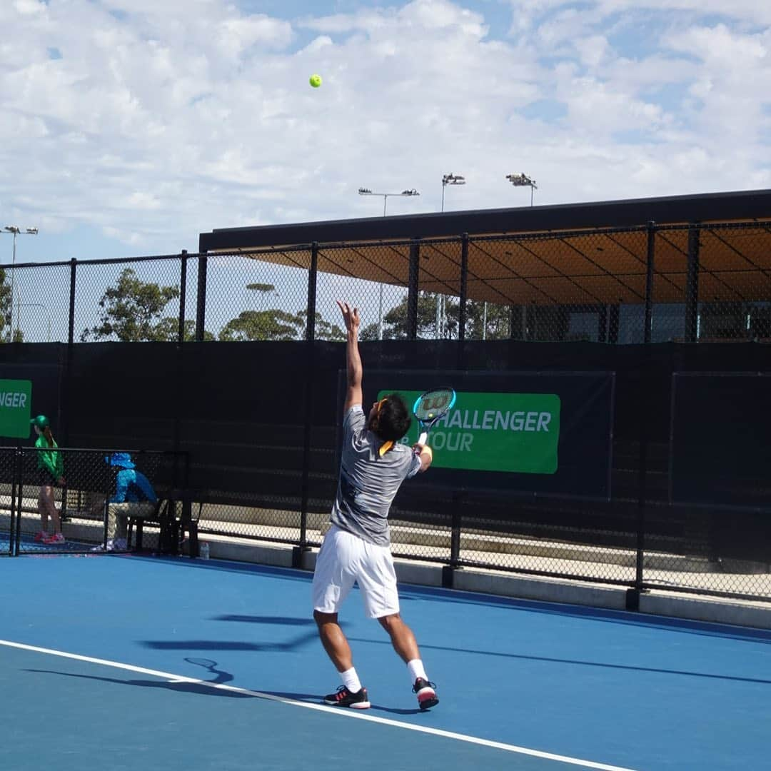 内山靖崇さんのインスタグラム写真 - (内山靖崇Instagram)「Playfordチャレンジャー準々決勝進出👍  #atpchallenger  #playford  #australia」10月31日 11時37分 - yasutaka0805