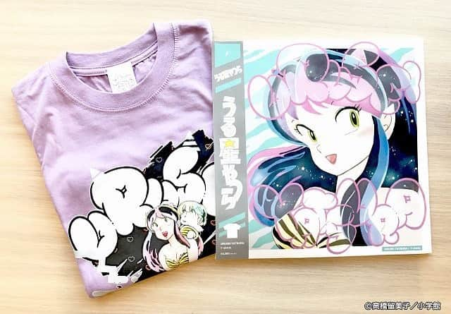 T-FAN SITEのインスタグラム：「＼#うる星やつら ×Tカード／﻿ 【Tシャツ（アナログ盤パッケージ仕様）（2種）】WEB予約受付中☆﻿ ﻿ レコードジャケット風のパッケージの中にTシャツが入っているオシャレなアイテム。﻿ パッケージは部屋に飾ってインテリアにもできます！﻿」