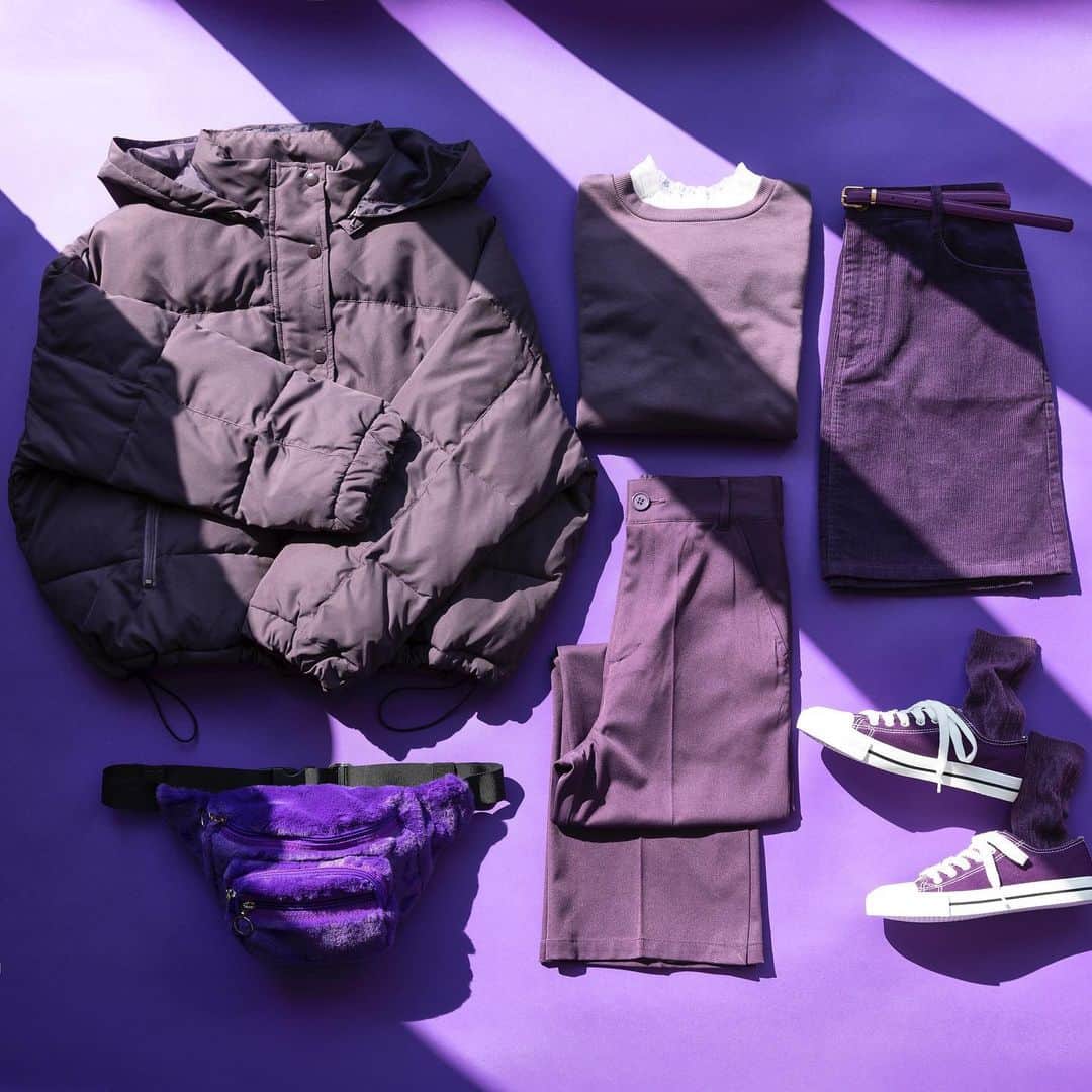 WEGOさんのインスタグラム写真 - (WEGOInstagram)「✔︎purple color items ¥300＋tax〜  #wego#ウィゴー#ladies#レディース#fashion#purple」10月31日 12時33分 - wego_official