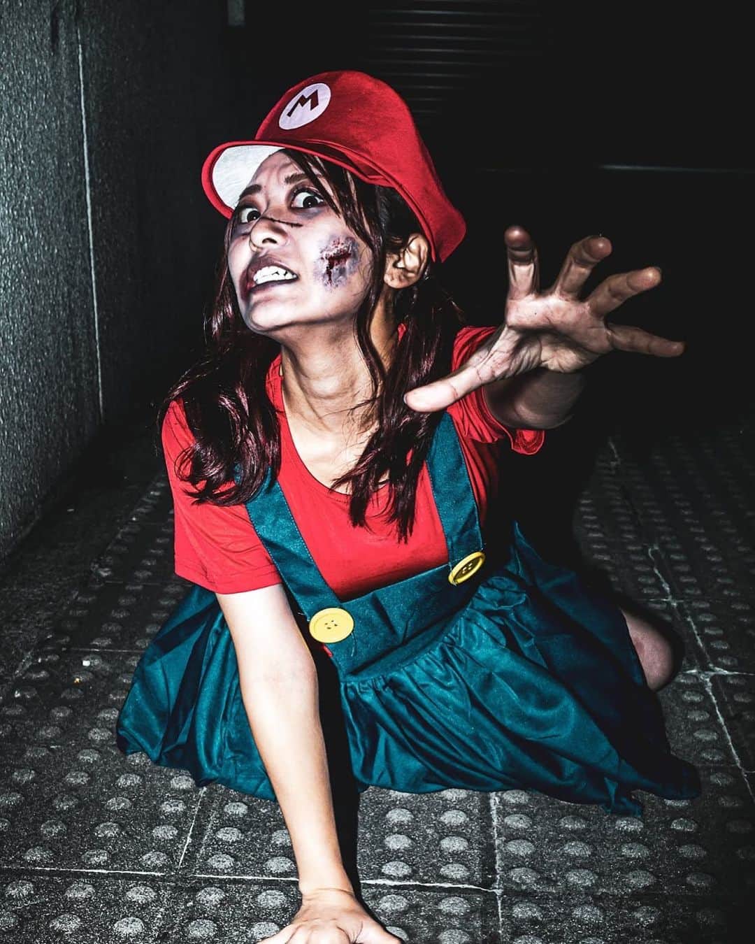 杉原由規奈さんのインスタグラム写真 - (杉原由規奈Instagram)「はっぴーはろうぃん！！！！👻🎃 #halloween #mario #zombiemakeup #zombie #idol #SPARKSPEAKER #sparkspeaker」10月31日 13時54分 - yukina.sp
