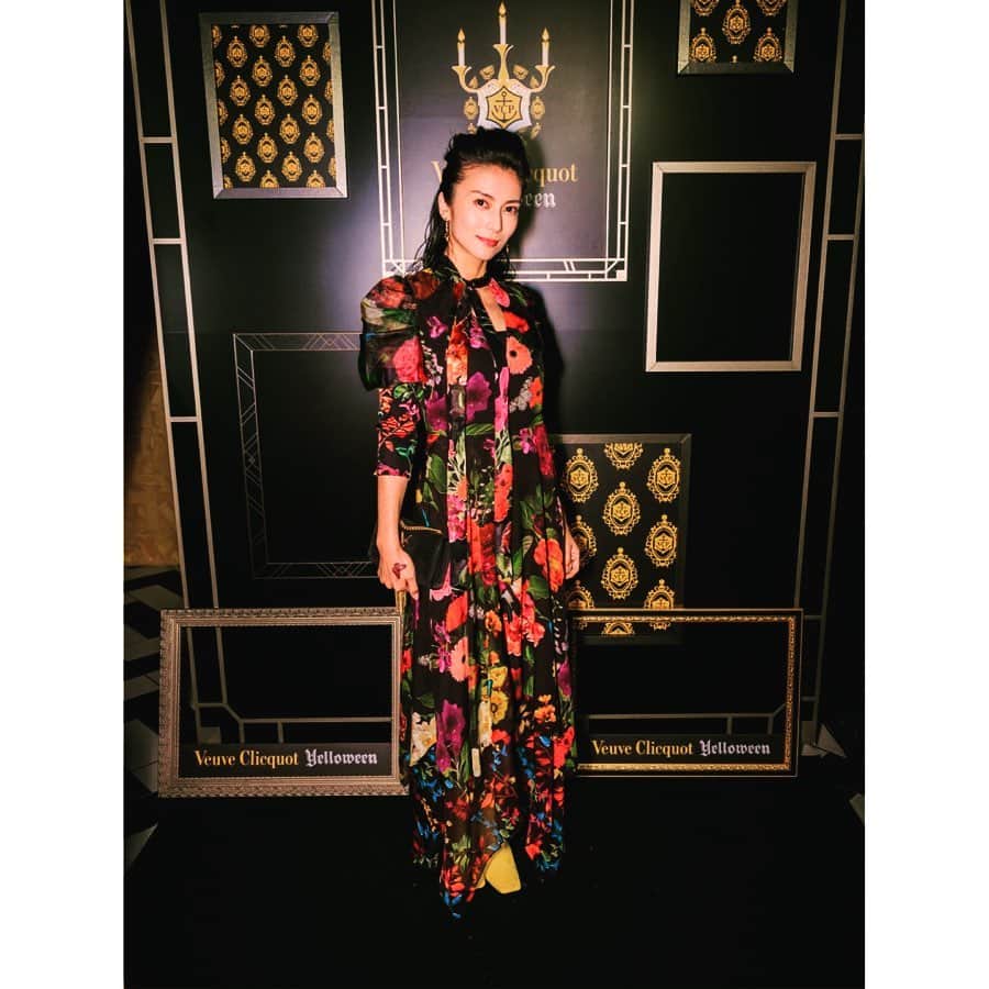柴咲コウのインスタグラム：「🎃HAPPY HALLOWEEN🎃 　#yelloween #party」