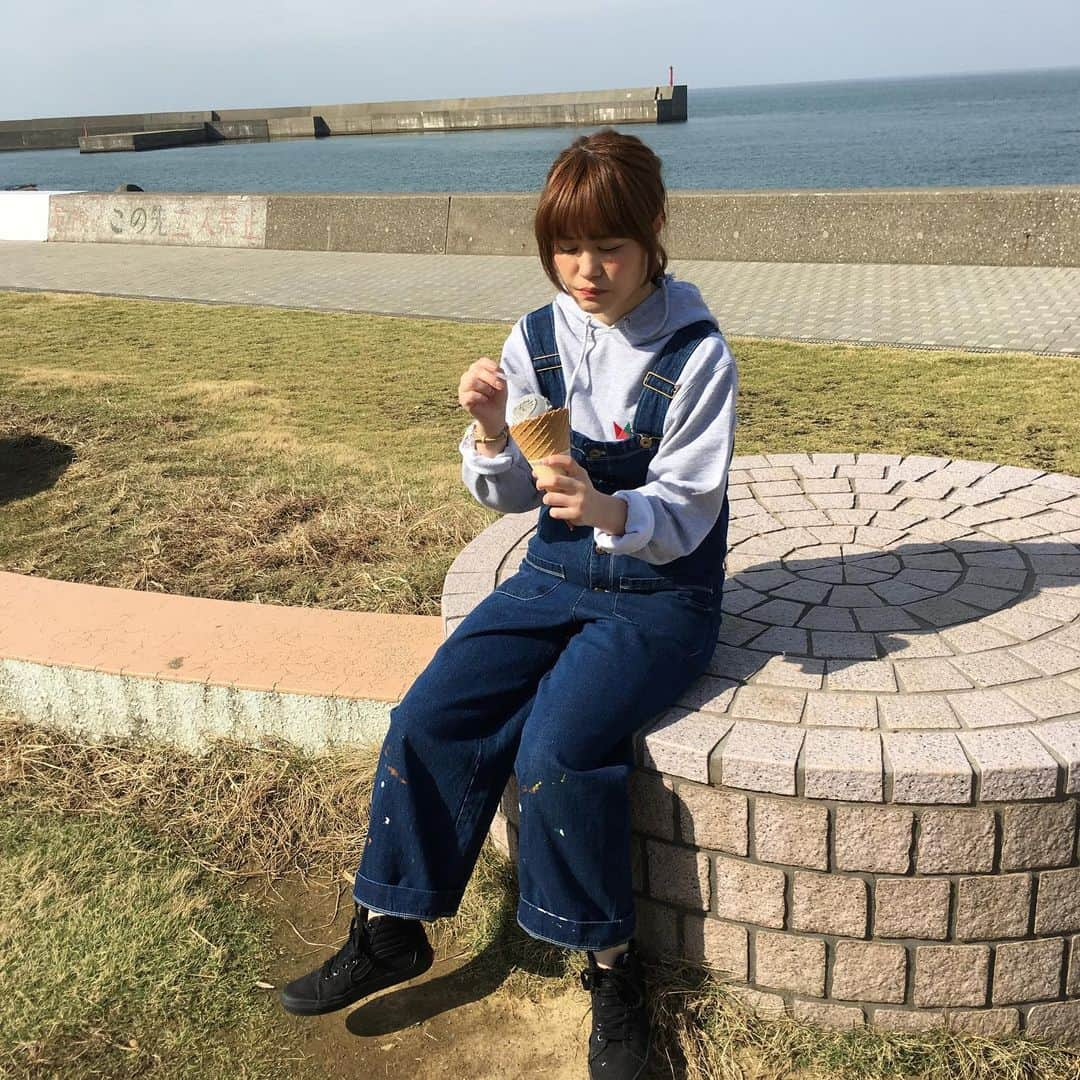 Nao☆ さんのインスタグラム写真 - (Nao☆ Instagram)「お仕事終了🌏✨ とても楽しかった😊✨ 本日のTeNY新潟一番の『ネギらせていただきます！』 どこに行ったかはオンエアを見てからのお楽しみっ😊✨ 写真は休憩中のだよ😋🍦✨」10月31日 15時02分 - nao_ngc