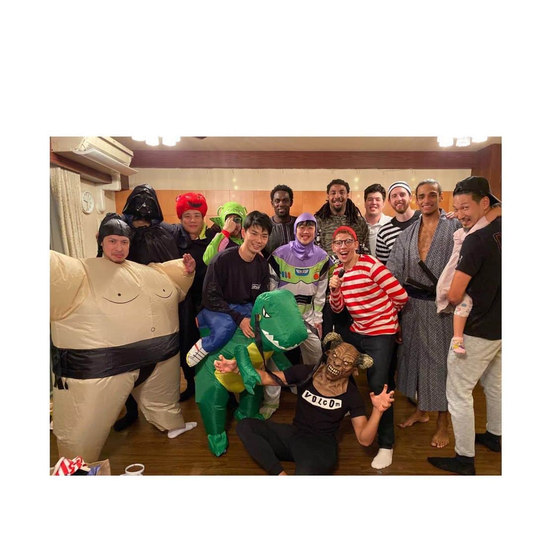のインスタグラム：「2019.10.31 . . . 🎃×100 #サンロッカーズ渋谷」