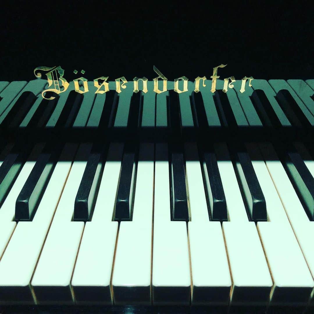 上杉洋史のインスタグラム：「43061-094 model 225 #piano #bosendorfer #venue #todayspiano #instapiano #pianophotography #iwasakihiromi #concertina」