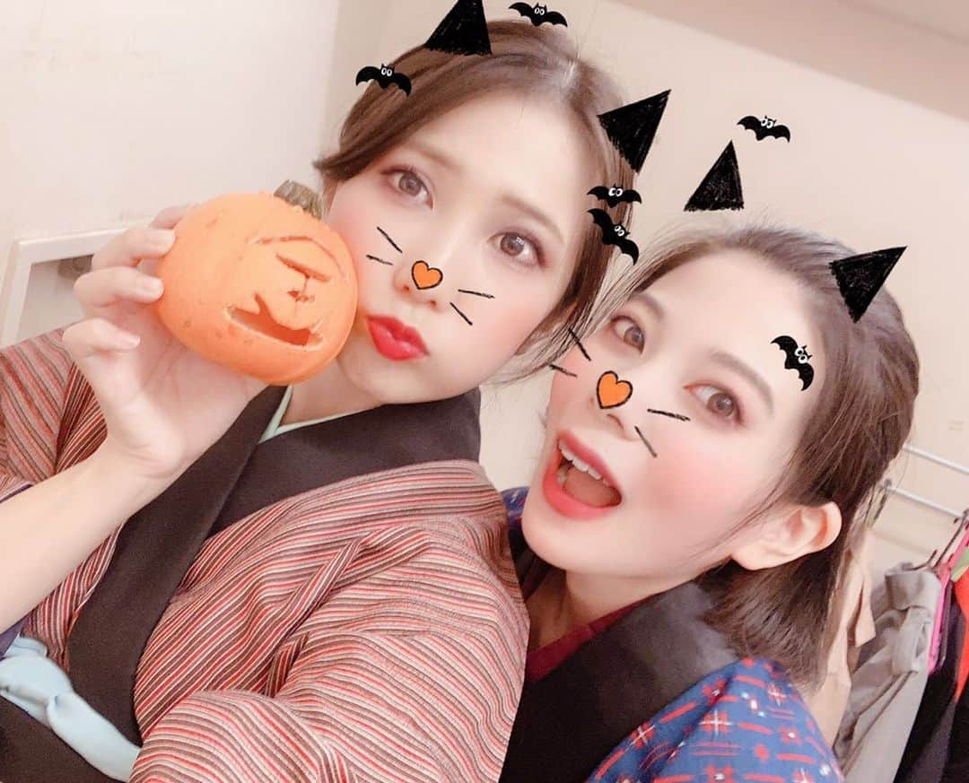 桜木梨奈さんのインスタグラム写真 - (桜木梨奈Instagram)「#happyhalloween  #遠山金四郎vs女ねずみ小僧  本日もお待ちしてます❣️」10月31日 17時32分 - rina_sakuragi