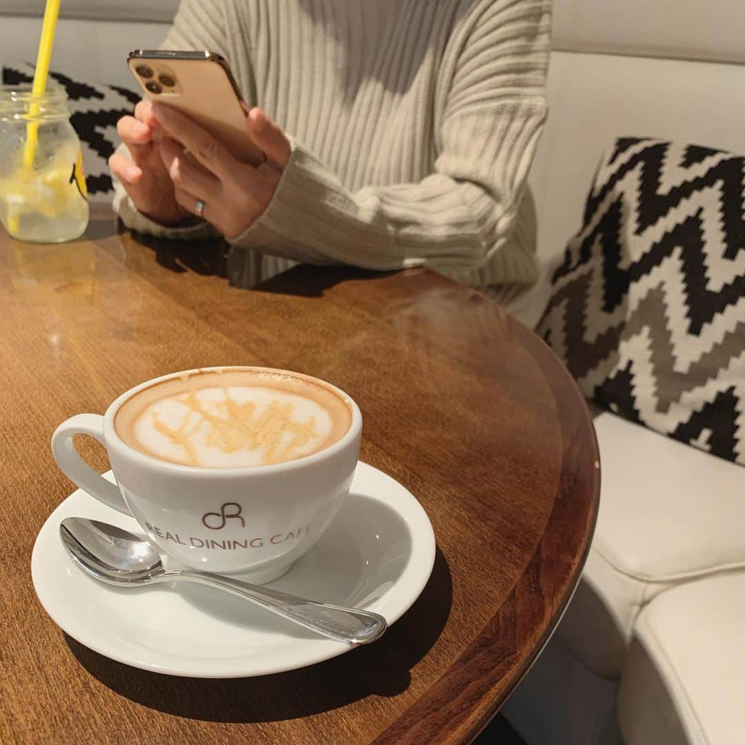 のインスタグラム：「☕️﻿ ﻿ ﻿ #realdiningcafe #cafe#cafe好きな人と繋がりたい」