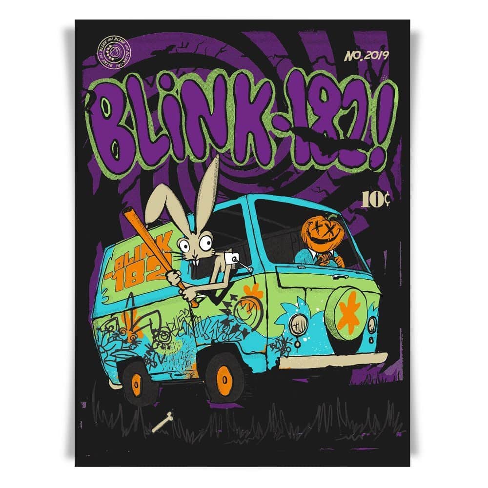 blink-182さんのインスタグラム写真 - (blink-182Instagram)「Happy Halloween, You bastards ☠️💉」11月1日 4時57分 - blink182