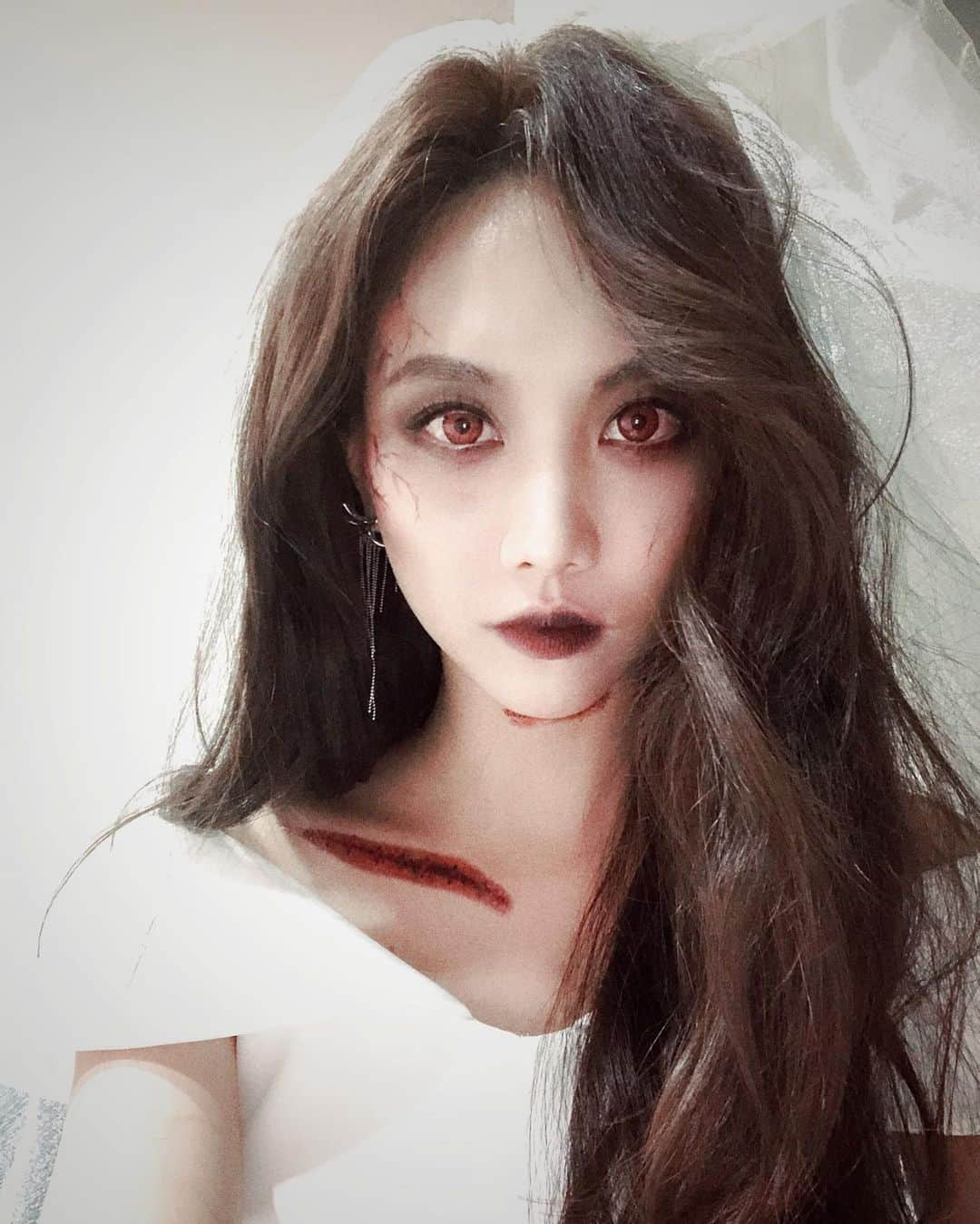 フェイ さんのインスタグラム写真 - (フェイ Instagram)「오늘 약혼 !🎃 今晚有婚约 新郎嫁人了 新娘不是我  #万圣节 #halloween #할로윈 #약혼 #신부」10月31日 20時52分 - ff0427