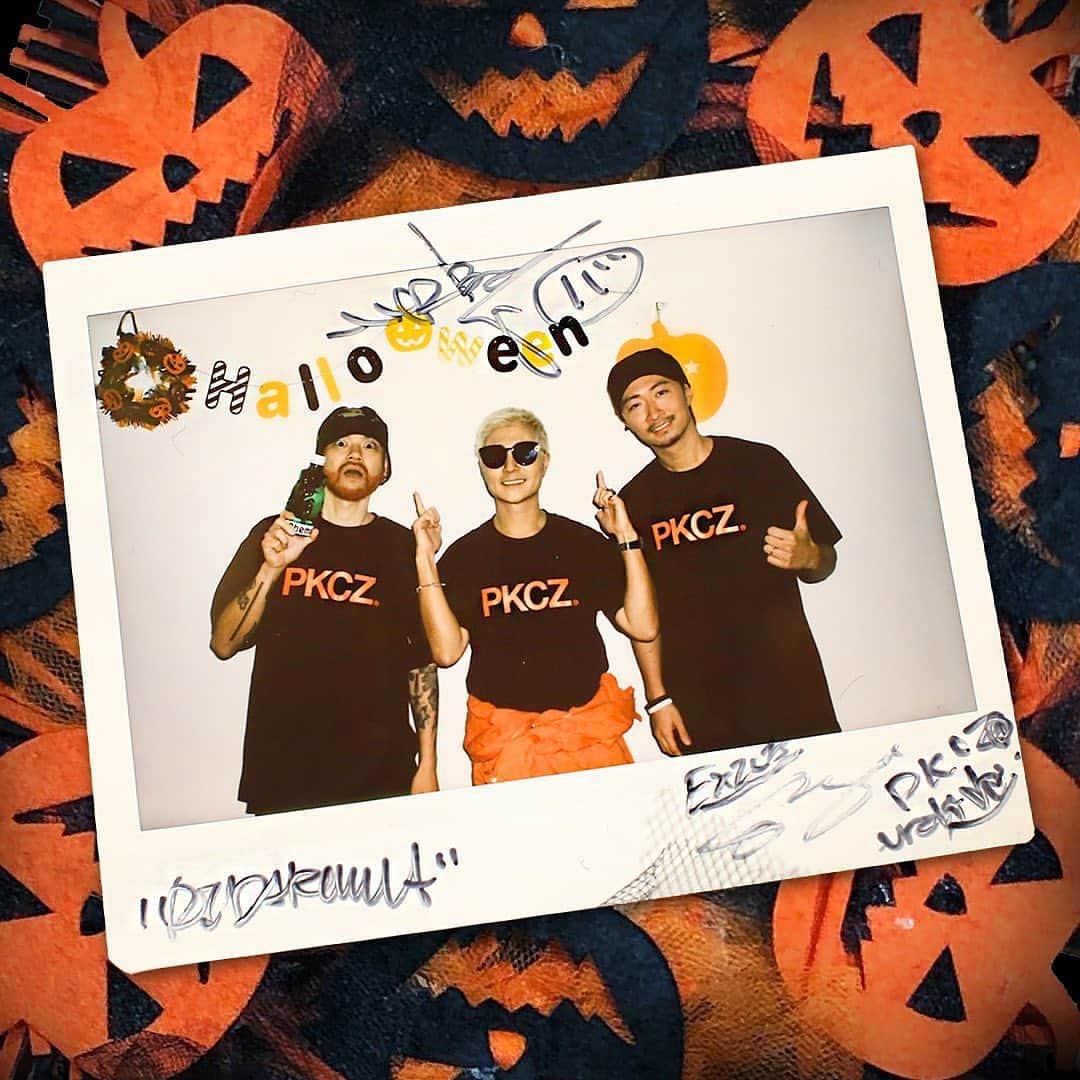 DJ DARUMAのインスタグラム：「🎃 @abematv お疲れ様でした！」