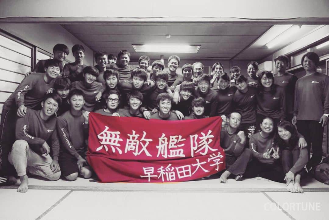 田中美紗樹のインスタグラム：「#俺たちは早稲田だ」