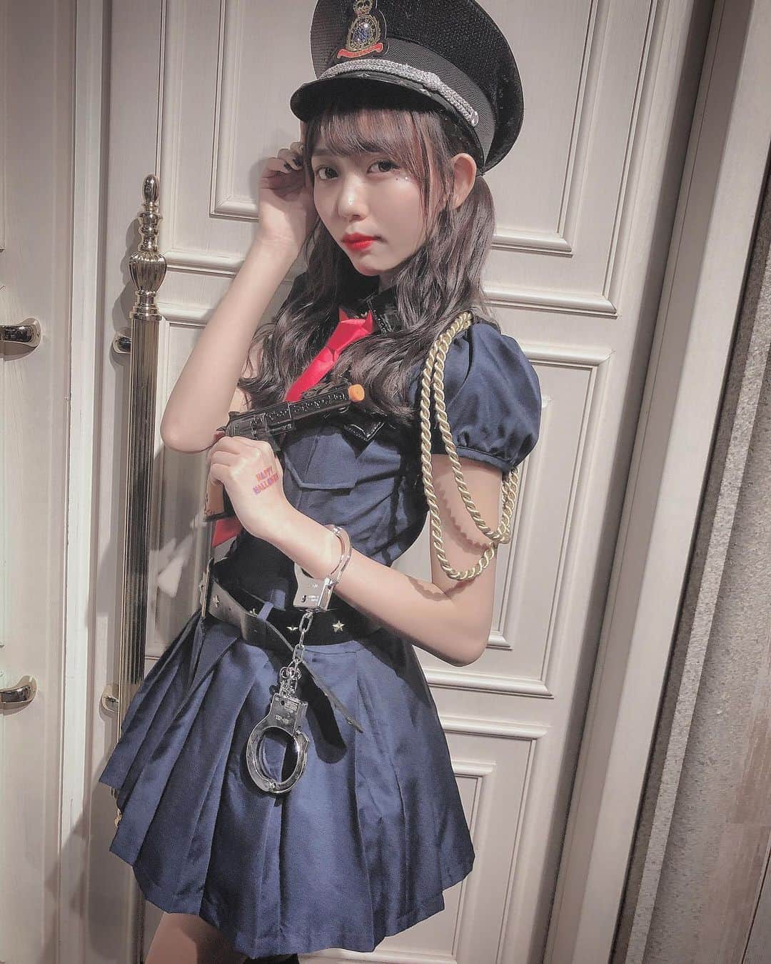 野島樺乃のインスタグラム：「HappyHalloween…︎❤︎」