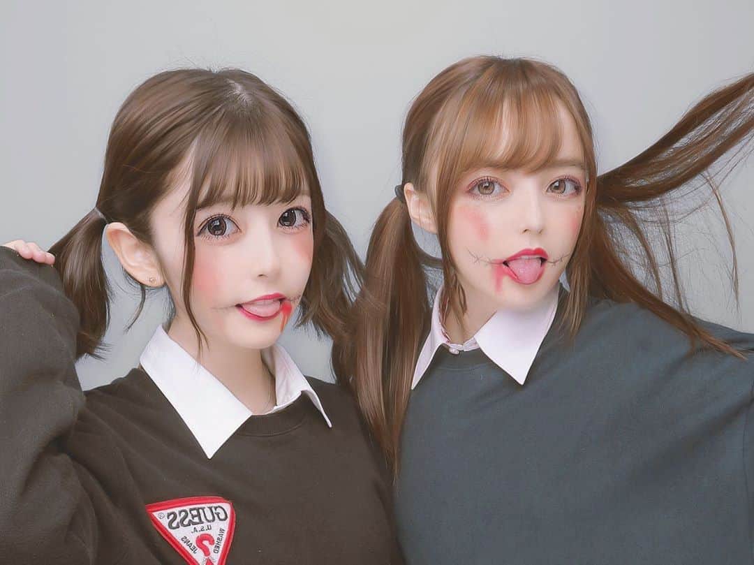 のインスタグラム：「. ハロウィン当日は坂巻と過ごした👻 . #プリント倶楽部 #ハロウィン #melulu」