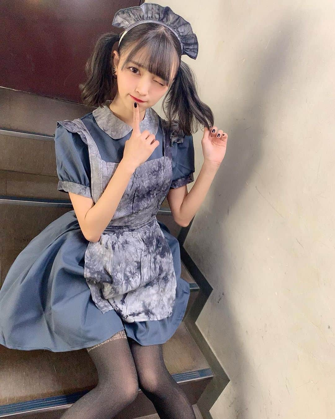 郡司英里沙（えりちょす）さんのインスタグラム写真 - (郡司英里沙（えりちょす）Instagram)「﻿ Happy Halloween~~~🦇☪︎ ﻿ ﻿ ﻿ #郡司英里沙 #pimms #ピムス #ぴむす﻿ #ハロウィン #halloween #halloweencostume  #ゴシックメイド #メイド」10月31日 23時50分 - erisagunji