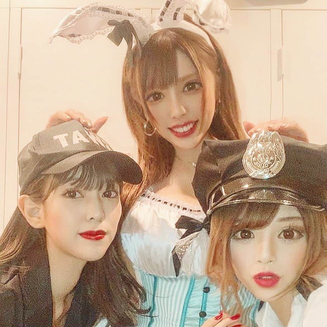 侑季美怜のインスタグラム：「・ ・ ・ SWAT×バニー×ポリス ・ ・ ・」