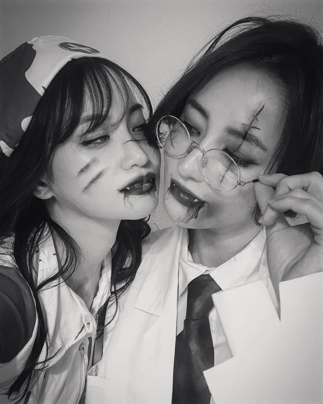 永尾まりやさんのインスタグラム写真 - (永尾まりやInstagram)「たのしかったん💉  #halloween #halloweenmakeup」11月1日 13時45分 - mariyagi_san