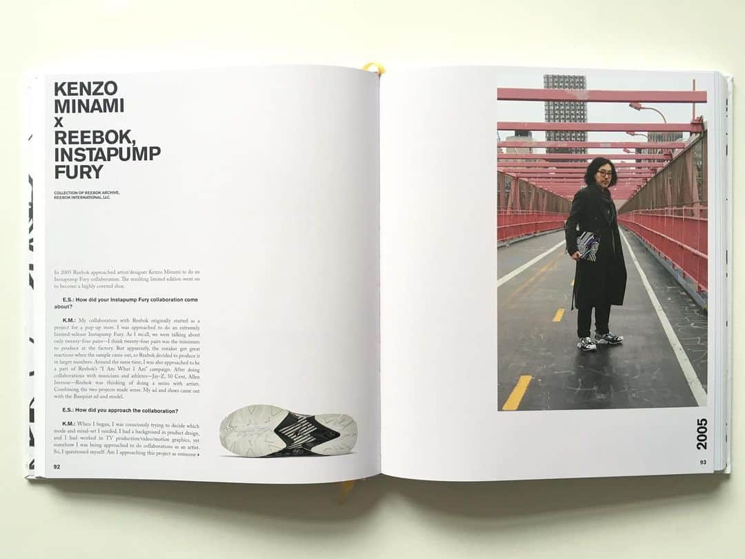 ケンゾーミナミのインスタグラム：「It is such an honor to be included among incredible company (check out the table of contents - truly the best of the best) in this amazing new book SNEAKER X CULTURE: COLLAB by Ms. Elizabeth Semmelhack @easootb of @batashoemuseum, published by @rizzolibooks.」