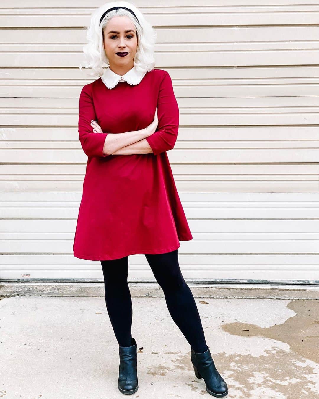 Tracy and Stefanieのインスタグラム：「"My name is Sabrina Spellman and I will not sign it away." Happy Halloween!! 🎃 What’s your Halloween costume this year? 👻」