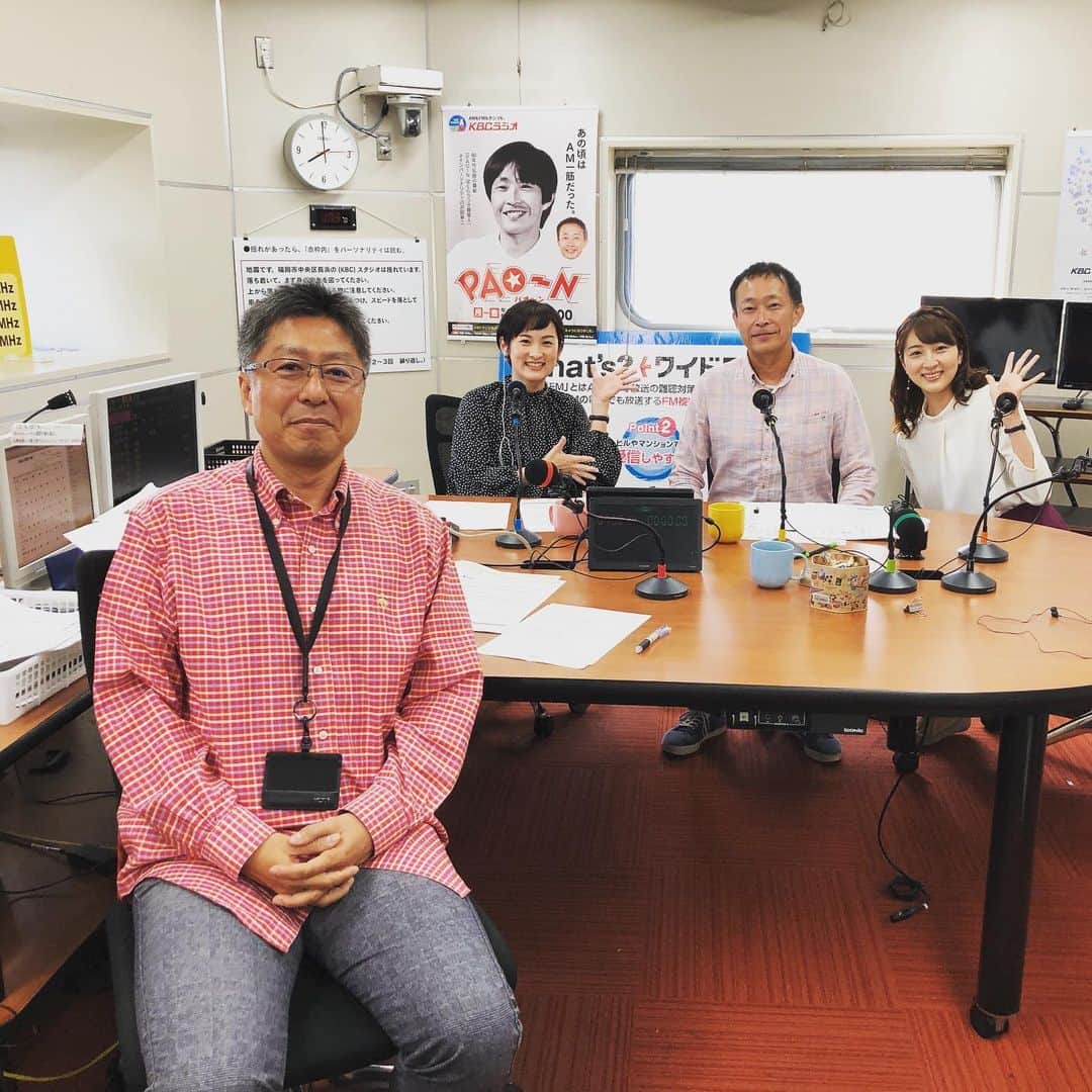 KBCラジオのインスタグラム：「恒例の KBCラジオ・チャリティ・ミュージックソンが今日スタートしました🎵けさは「アサデス。」がテレビとラジオで共演しPR😁詳しくは KBCラジオのホームページをご覧ください。 来年1月31日まで、ご協力をよろしくお願いします✨  #kbcラジオ #アサデス #アサデスラジオ #チャリティ #ミュージックソン #radiko」