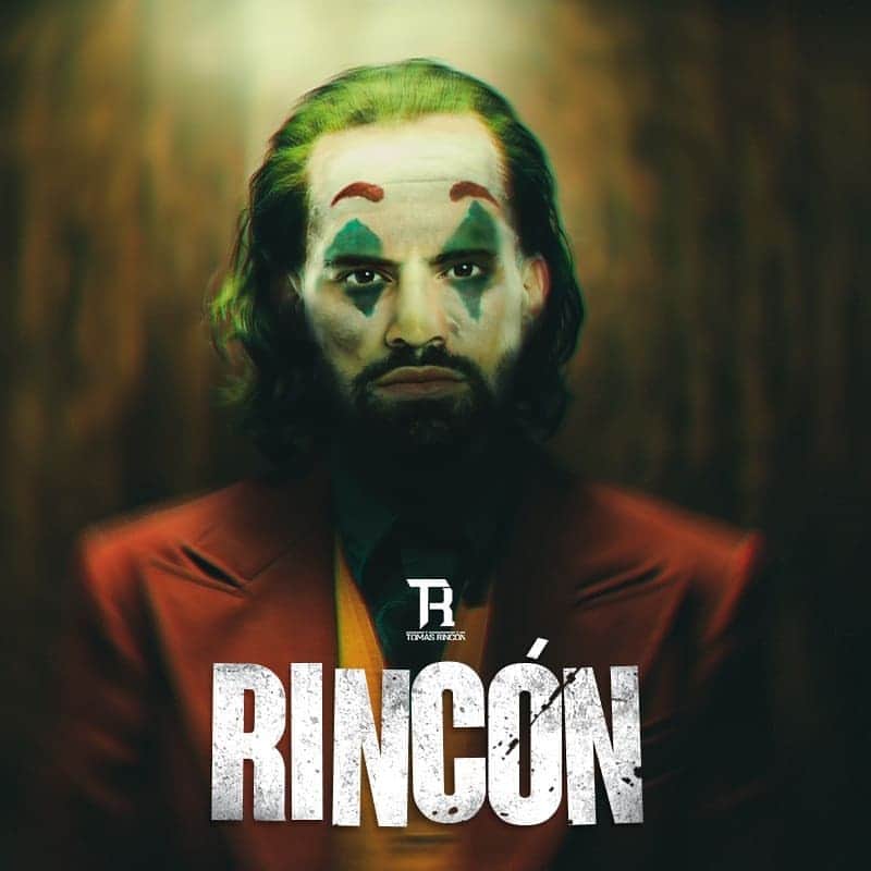 トマス・リンコンのインスタグラム：「#ElGeneral Tomás Rincón en modo Joker 🤡🤡 #HappyHalloween」