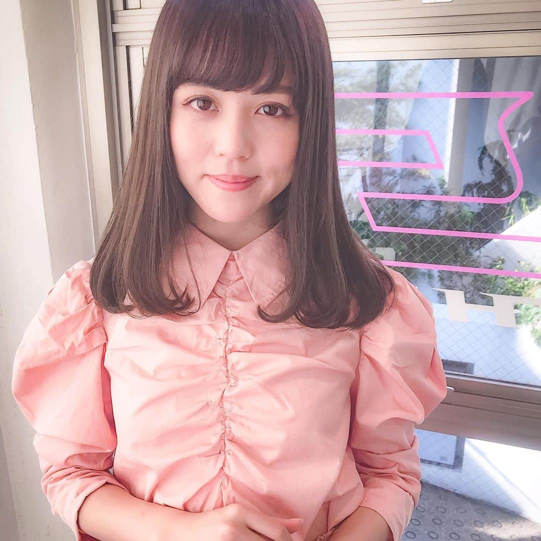 佃加菜さんのインスタグラム写真 - (佃加菜Instagram)「扱いやすい鎖骨下セミロング♡」11月1日 10時54分 - tsukuda_kana