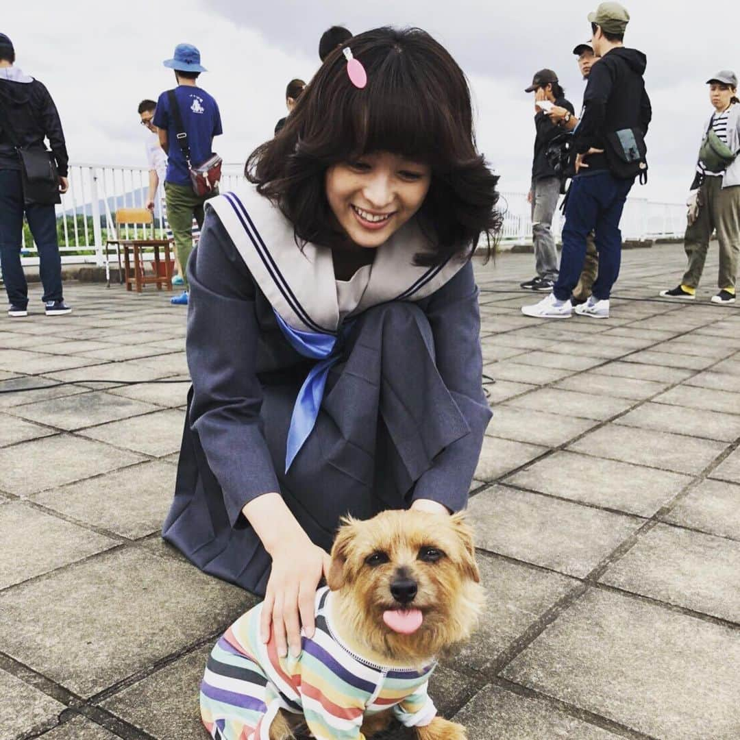 日本テレビ「今日から俺は‼︎」さんのインスタグラム写真 - (日本テレビ「今日から俺は‼︎」Instagram)「#犬の日 #伊藤健太郎 #清野菜名 #あられ #今日から俺は  #今日から俺は‼︎ #今日俺」11月1日 11時18分 - kyoukaraoreha_ntv