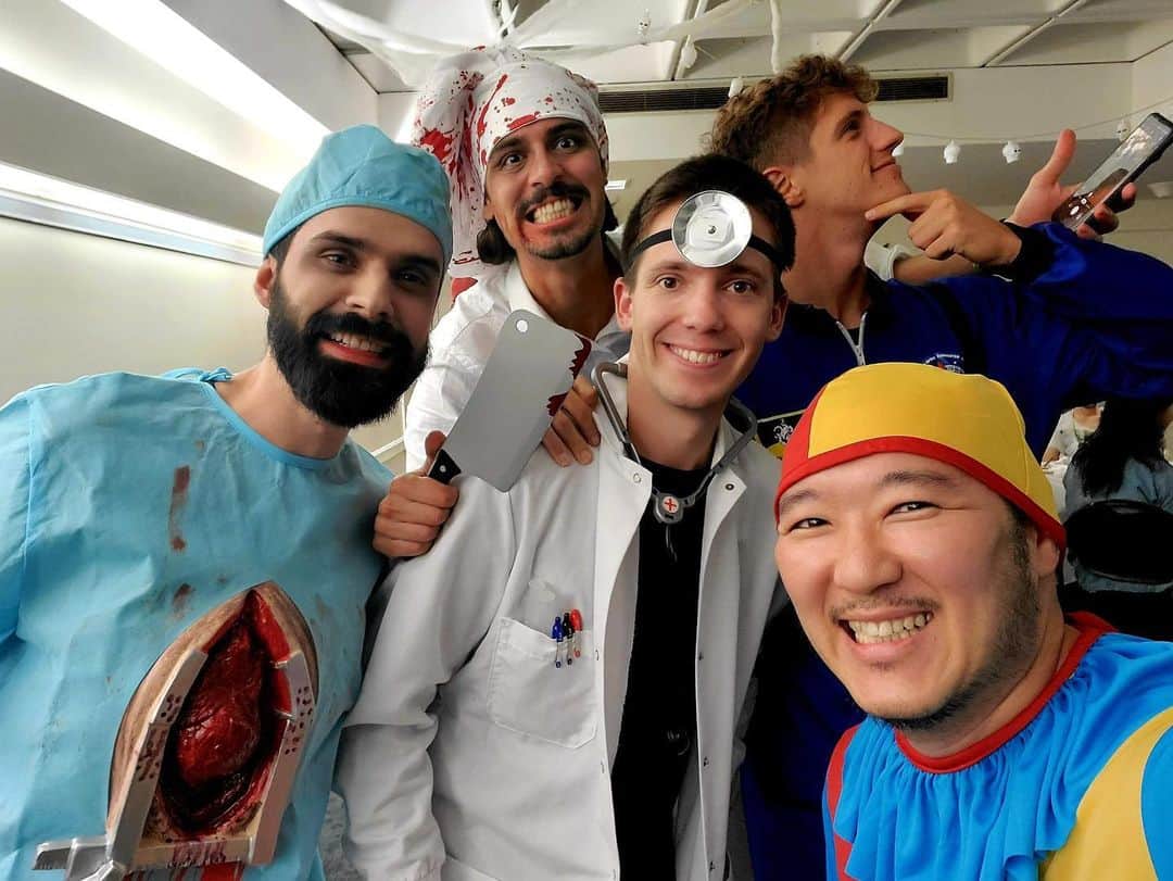 のインスタグラム：「生まれてはじめてハロウィンパーティーに参加してみました！ 多分MITに来てなかったら一生参加しなかっただろうなー！ ただ、日本人の参加は私ただ一人（笑） でもむちゃくちゃ楽しかった！！」