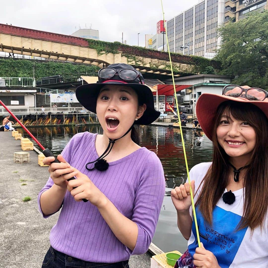 晴山由梨さんのインスタグラム写真 - (晴山由梨Instagram)「【出演情報】 釣りバカ日誌シリーズ一挙放送記念✨ 11月2日(土) 18時30分～ BSテレ東『釣りバカへの道』に出演します😊 . 『釣りバカ日誌6』放送直前の10分コーナーです！  今回はお笑い芸人の河邑ミクさんと、都心の市ヶ谷フィッシングセンターでコイ釣りに挑戦しました🐟 ぜひご覧ください👍  #釣りバカ日誌 #釣りバカへの道 #bsテレ東  #市ヶ谷フィッシングセンター #コイ釣り  #河邑ミク さん#晴山由梨」11月1日 13時04分 - hareyama_yuri