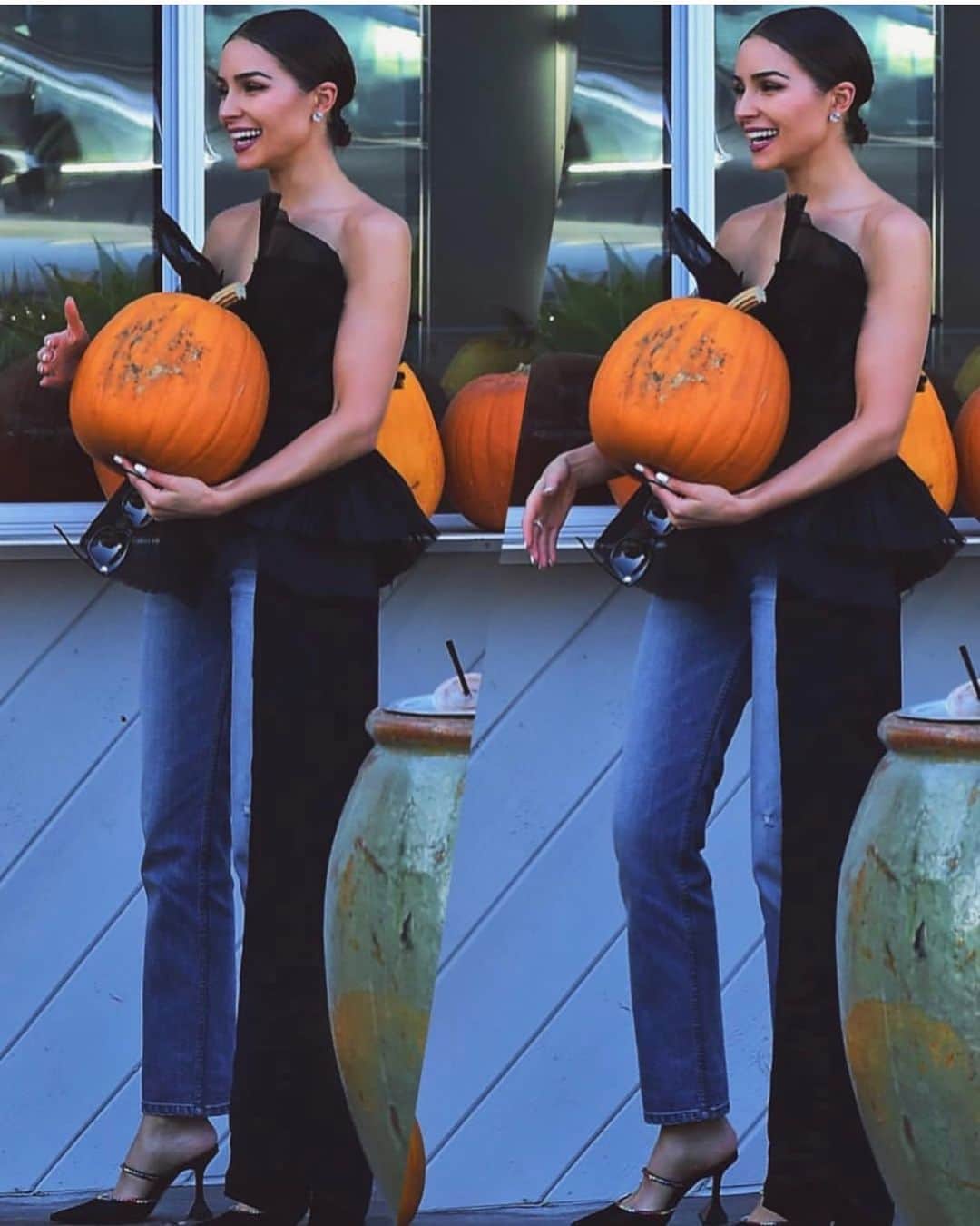 オリビア・カルポさんのインスタグラム写真 - (オリビア・カルポInstagram)「I completely missed Halloween but here’s an old picture of me with some pumpkins ?? Figured that could count for something」11月1日 22時57分 - oliviaculpo