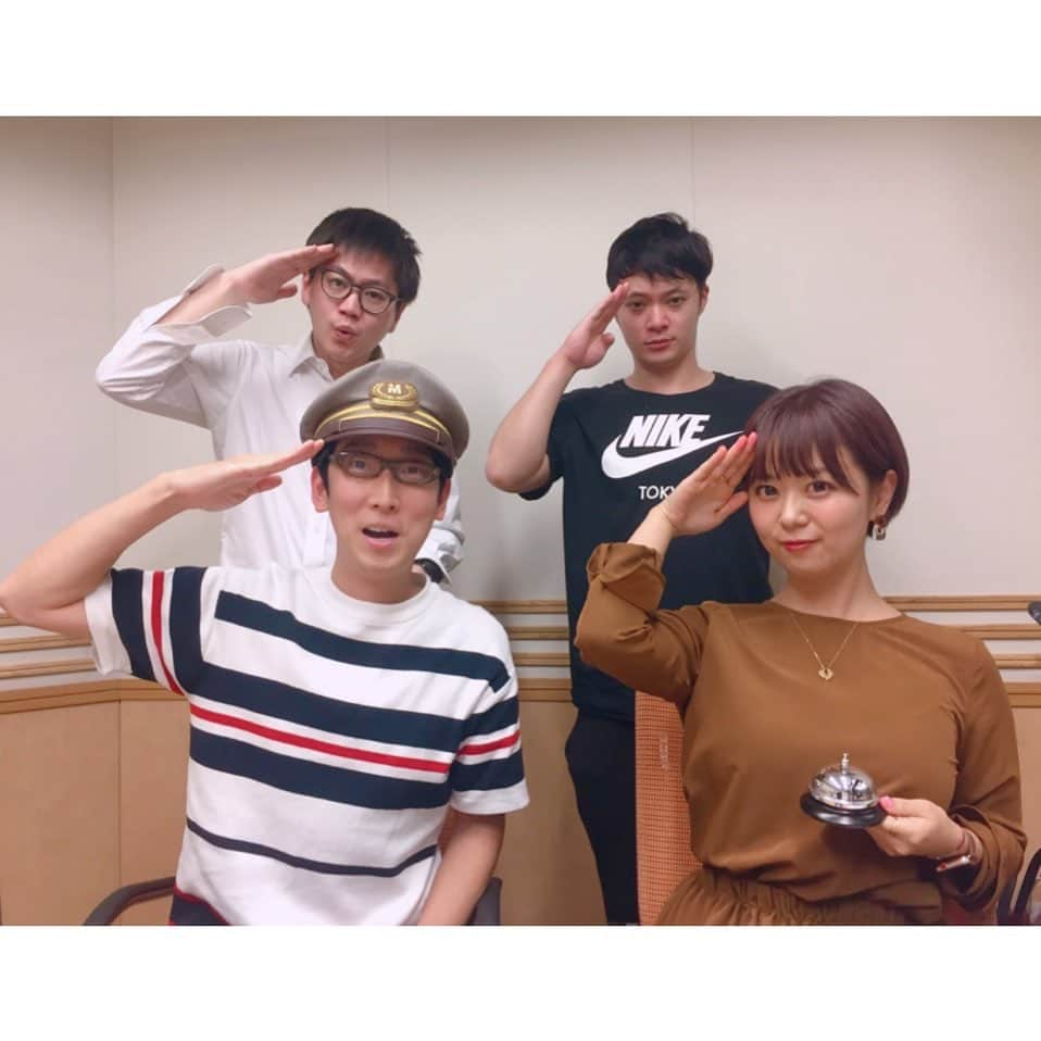 井口裕香さんのインスタグラム写真 - (井口裕香Instagram)「🚃 2019年11月1日(金)【RADIO UNOZERO】 本日のウノゼーロは、、、 「鉄道プレゼン企画第２弾！最強の私鉄路線決定戦！」 ダーリンハニー吉川さんをゲストにお迎えしてお届け致しました〜！ 我々クジ引きで決めた私鉄をプレゼンし、Uno Zero的最強の私鉄を決めようという対決企画！ ダーリンハニー吉川さん相手にどうなることか？！とドキドキしましたが、私鉄の魅力を色々と知れたこれまた楽しい回となりました🤗 吉川さんのちょこっと挟んでくる鉄道ジョークが流石でした！！✨ . . さあて💁🏻‍♀️ 次回のウノゼーロは、、、 「ラジオ大好きライターがレコメンド！日本全国のオススメラジオ特集！」」 てことで、「ラジオ」を特集します😳❣️ ゲストはラジオコラムニスト、やきそばかおるさんをお迎えしてのお届け！ 来週もどうぞ、おたのしみに〜〜！！ メールは uno@joqr.net まで ✩°｡ #UnoZero #joqr #文化放送 #東京ホテイソン #東京ホテイソンたける くん #東京ホテイソンショーゴ くん #グレープカンパニー #radio #radiko  #periscope #ペリスコープ #ダーリンハニー #ダーリンハニー吉川 さん #ダーリンハニー吉川正洋 さん #吉川正洋 さん #やきそばかおる さん」11月1日 23時32分 - ooo31_iguchiyuka_31ooo