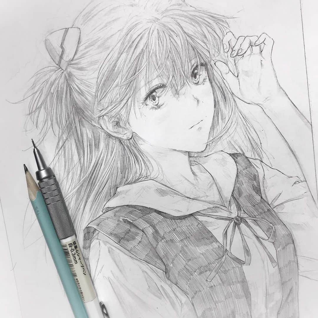 堅実な究極の Illustration シンジ アスカ Art Canvas Eva その他 Intranet Motorrad Cl