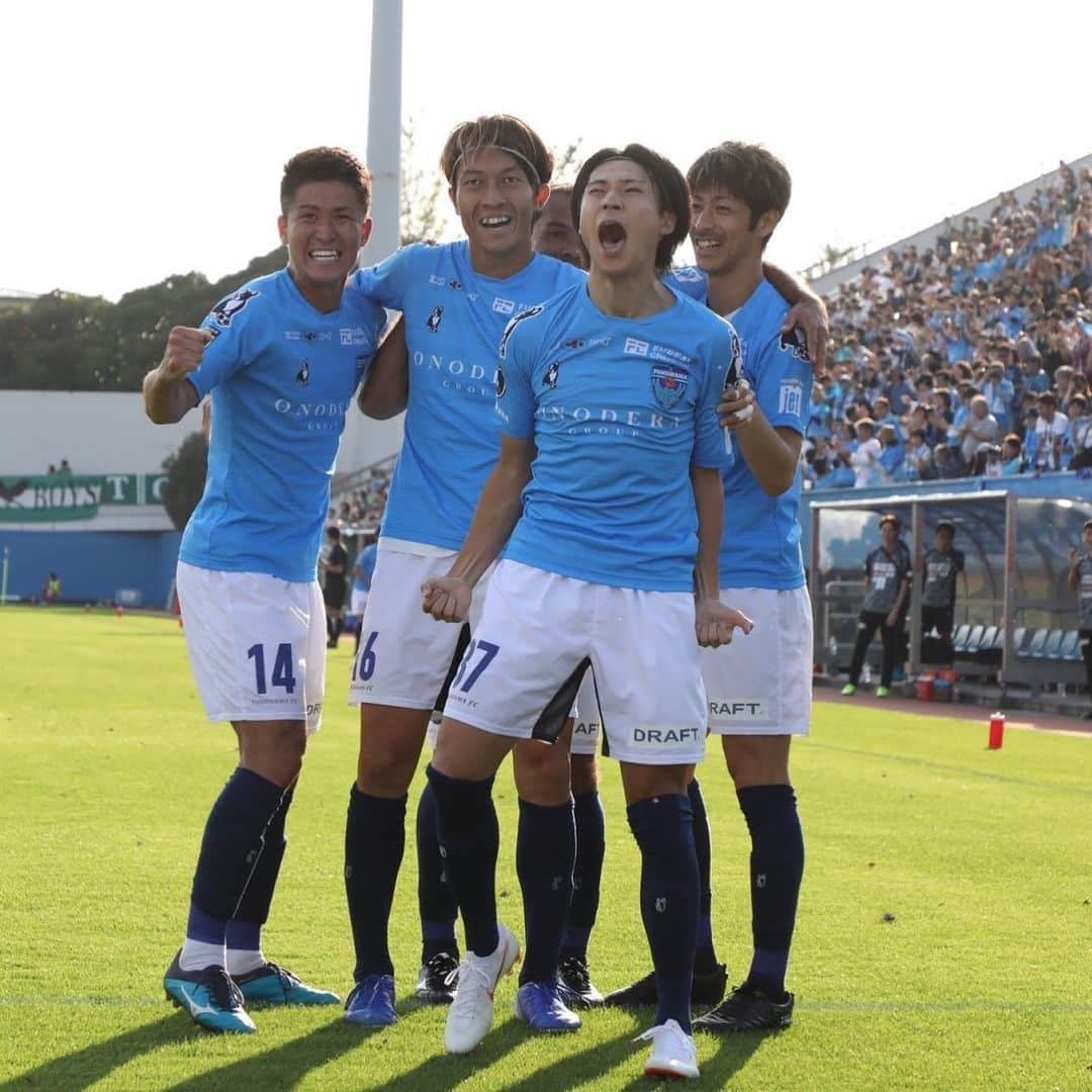 横浜FCさんのインスタグラム写真 - (横浜FCInstagram)「- 松尾佑介選手が特別指定選手として最多の5ゴール目を記録！ - #松尾佑介 #yokohamafc #横浜FC #HAMABLUE #HAMAPRIDE #三ツ沢を青にそめよう #jleague」11月1日 17時28分 - yokohamafc_official