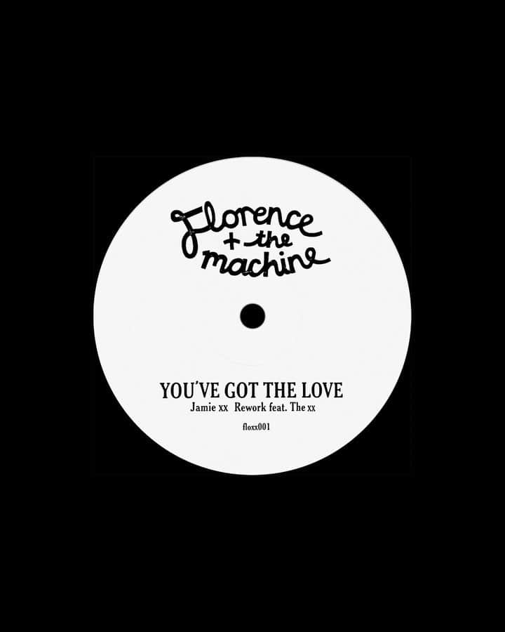 The xxのインスタグラム：「10 years on from its original release on vinyl, @jamie___xx's rework of You’ve Got The Love by @florence is available to stream. Link in our bio.」
