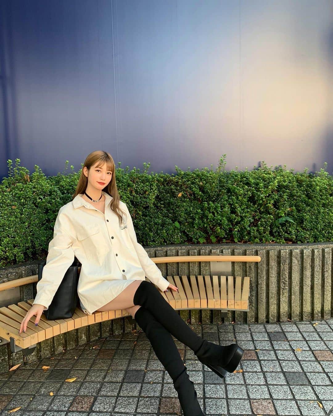 生見愛瑠さんのインスタグラム写真 - (生見愛瑠Instagram)「へへ☺︎ #めるのふく #ootd」11月1日 19時51分 - meru_nukumi