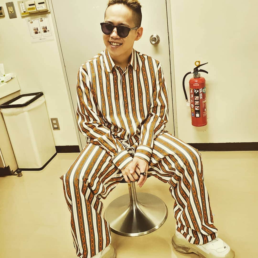 清水翔太のインスタグラム：「パジャマ的な」