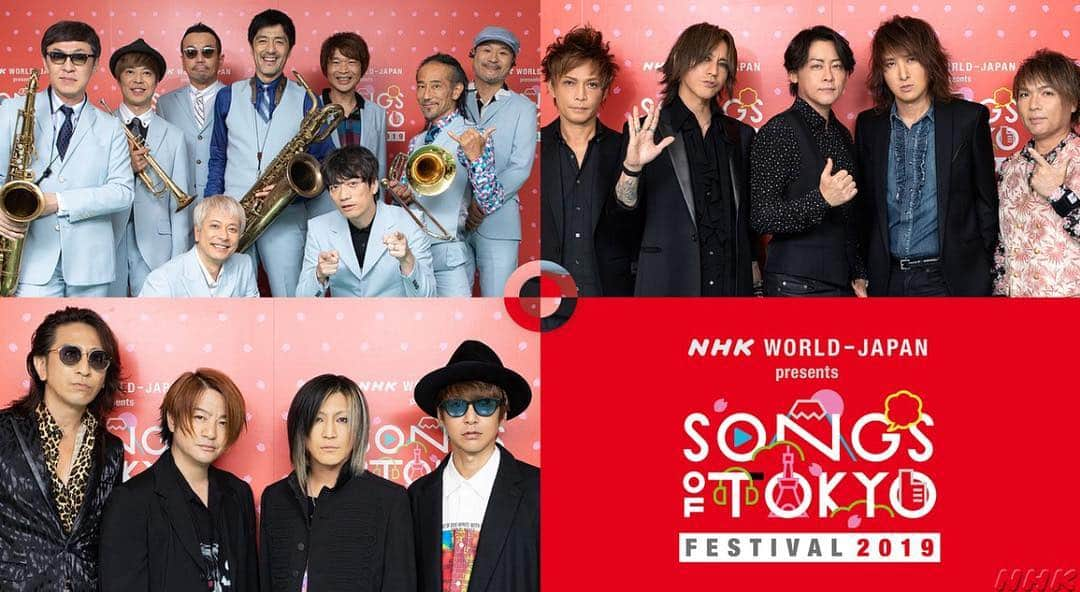 INORANさんのインスタグラム写真 - (INORANInstagram)「Hey guys. Don’t miss it !!! #SONGSOFTOKYO FESTIVAL 2019 #GLAY #東京スカパラダイスオーケストラ and .... #LUNASEA 🌐11月3日(日)8:10,14:10,19:10,26:10~ NHK WORLD JAPAN https://t.co/wu7kHMdZq8 https://t.co/fm3eKcwCQJ」11月1日 22時49分 - inoran_official