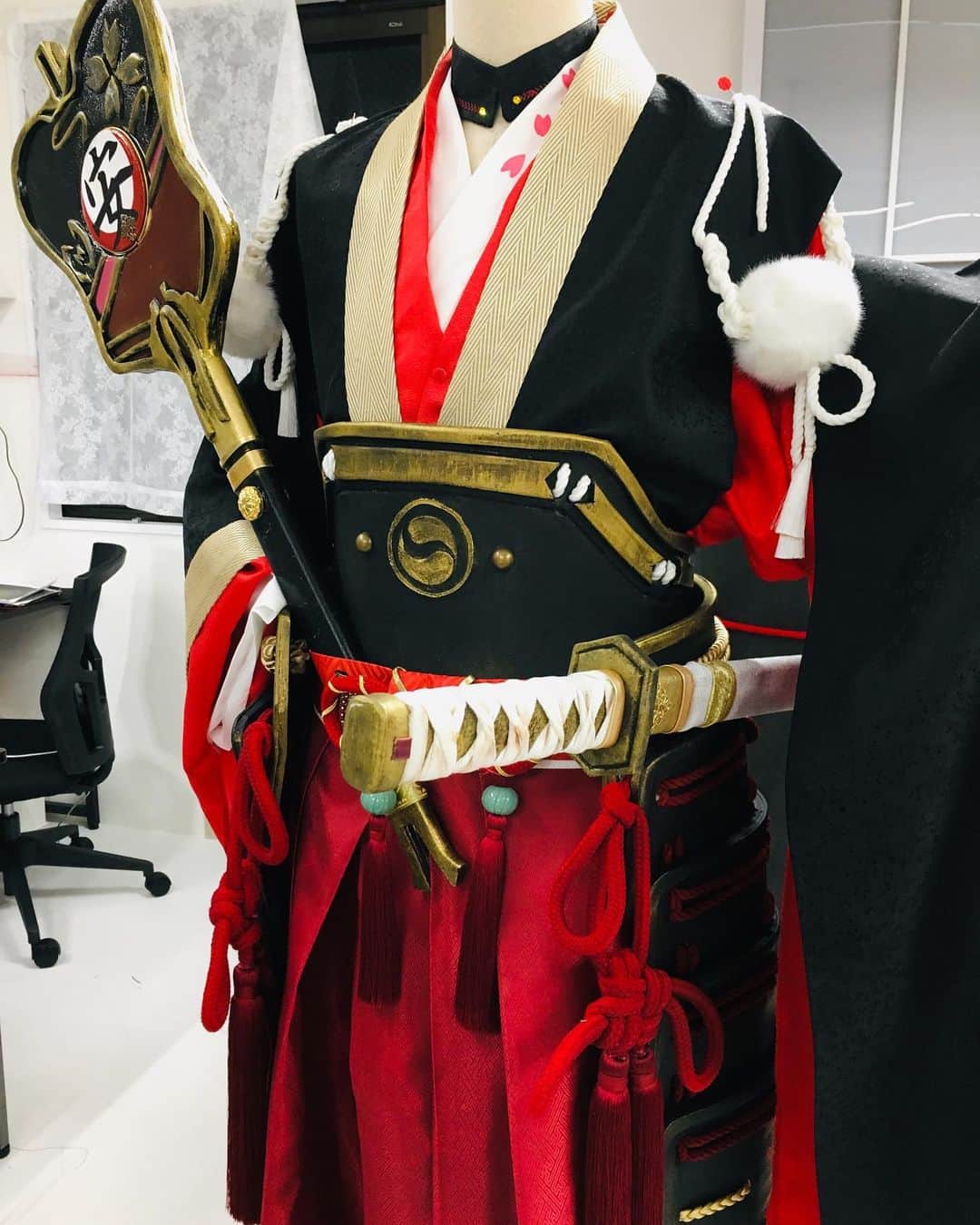 麗華さんのインスタグラム写真 - (麗華Instagram)「The new costume will be completed soon.I haven't been sleeping lately.  #onmyoji #陰陽師 #大天狗 #ootengu #阴阳师 #reika #reikaarikawa #cosplay」11月2日 4時54分 - reika_japan_