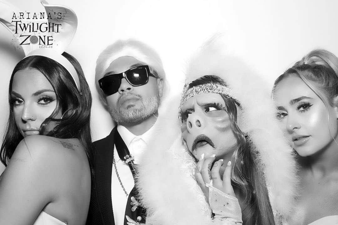 Alfredo Floresのインスタグラム：「I know I’m Karl but can I be Charlie? #dadjoke #myangels #soundtrackoutnow 👼🖤」
