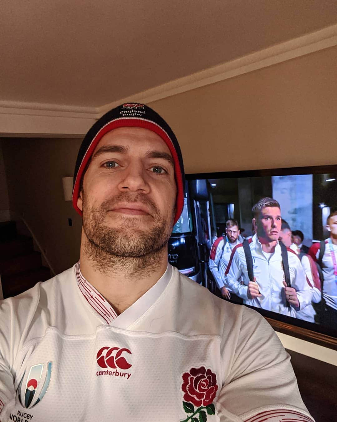 ヘンリー・カヴィルさんのインスタグラム写真 - (ヘンリー・カヴィルInstagram)「Today. is. the. day. The final of the rugby world cup! England V South Africa! Let's go lads!!!!! #England #Rugby #RWC2019 #OwenFarrell #SouthAfrica」11月2日 17時50分 - henrycavill