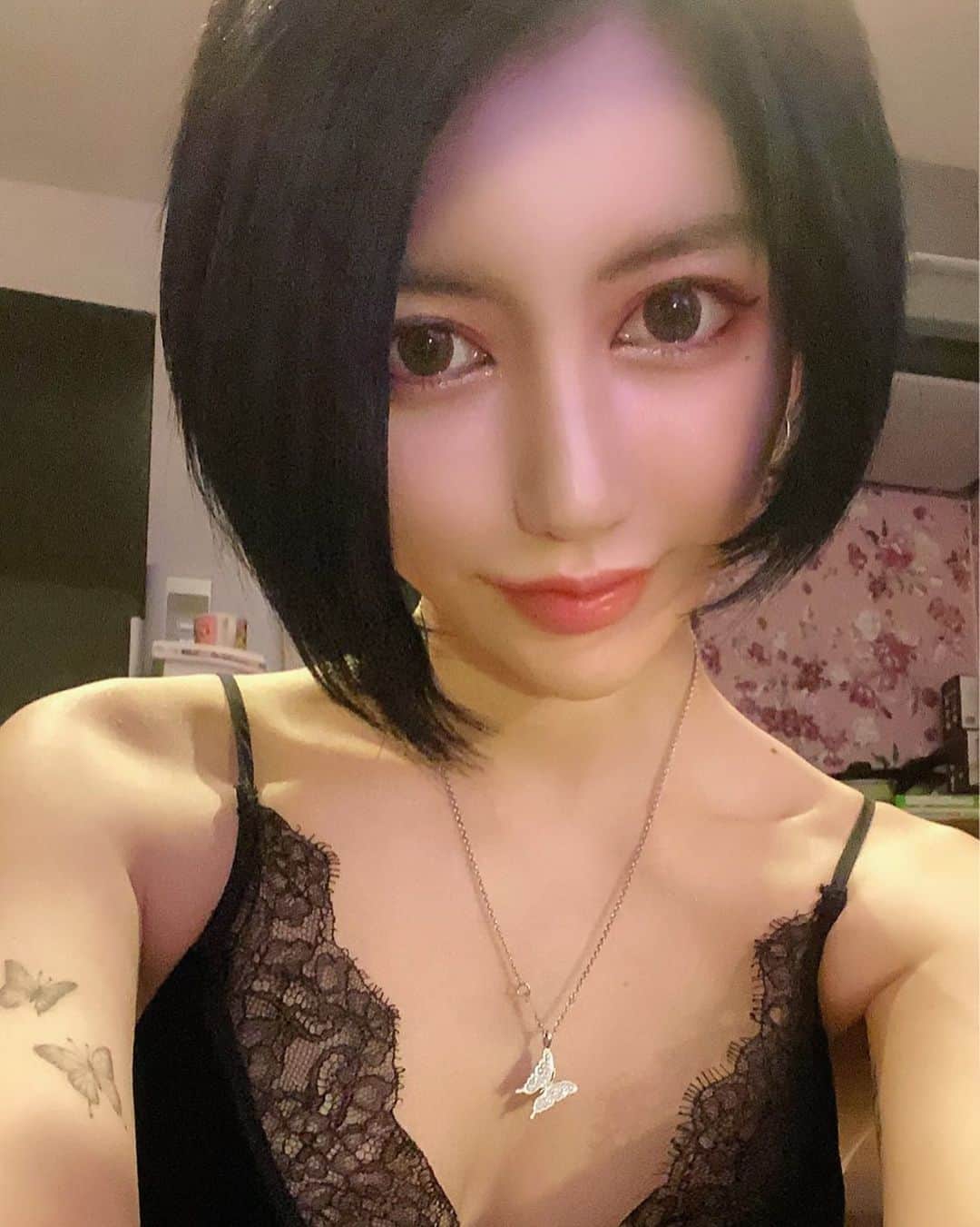 MASAMIのインスタグラム：「ボブにした❤️」