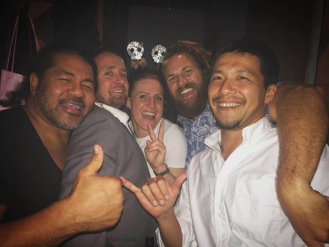 君島良夫のインスタグラム：「The legends from all over the world🌏🏉 Rugby is amazing🇯🇵」