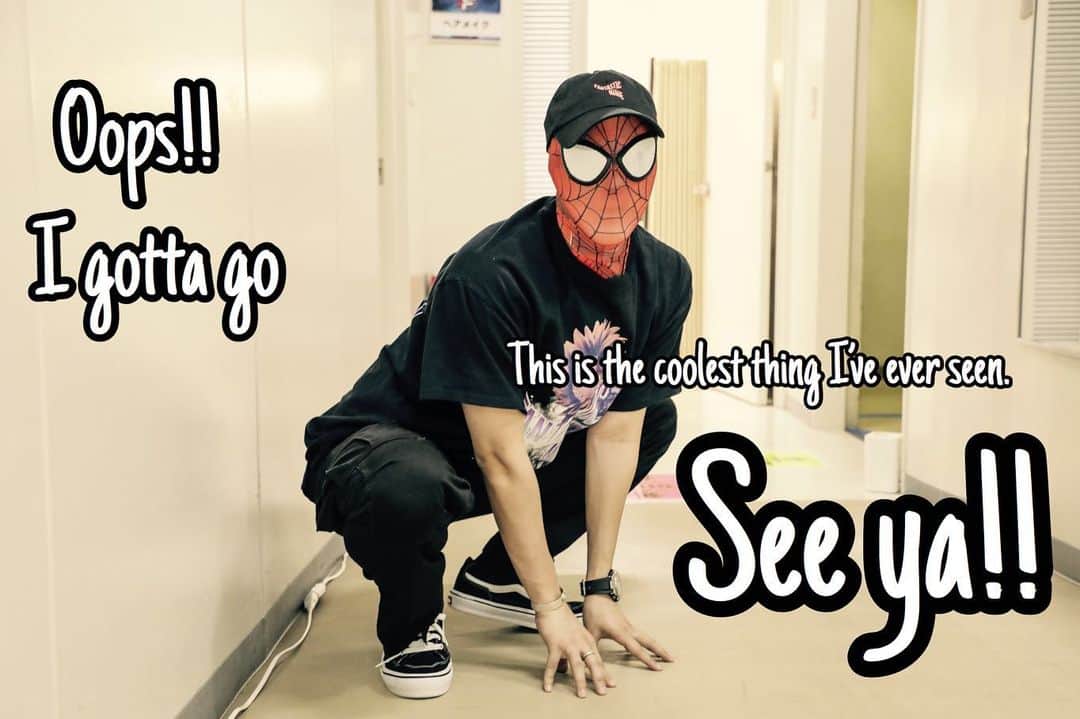 世界さんのインスタグラム写真 - (世界Instagram)「Spider-man  FANTASTICNINEを見る の巻 遅くなったけど Trick or treat #Spiderman #exile #fantastics #ftheb #sekai #fantasticnine #お遊び」11月2日 15時06分 - exile_sekai_official