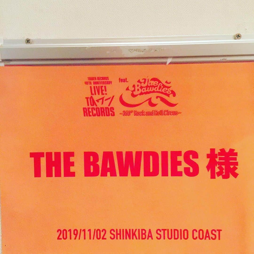 橋本塁さんのインスタグラム写真 - (橋本塁Instagram)「本日の現場は新木場スタジオコーストでの「LIVE TO\ワー/ RECORDS THE BAWDIES 360° Rock and Roll Circus~のライブ撮影！今日も今日とてヴァシャっと撮るど！ #サウシュー #soundshooter #thebawdies #新木場 #ボウディーズ」11月2日 17時26分 - ruihashimoto