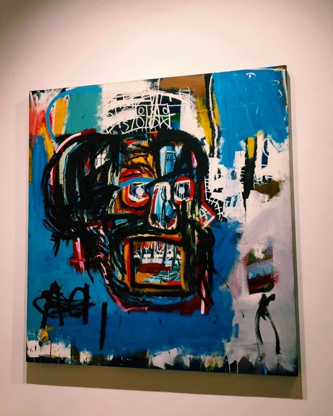 石倉ノアさんのインスタグラム写真 - (石倉ノアInstagram)「Jean-Michel Basquiat .. . 前にせいなと一緒に行ったバスキア展👀 意外と2人、美術館、博物館が好きなんです。 . .. #japan #tokyo #バスキア展 #instagood」11月2日 17時26分 - zeppelin.noah