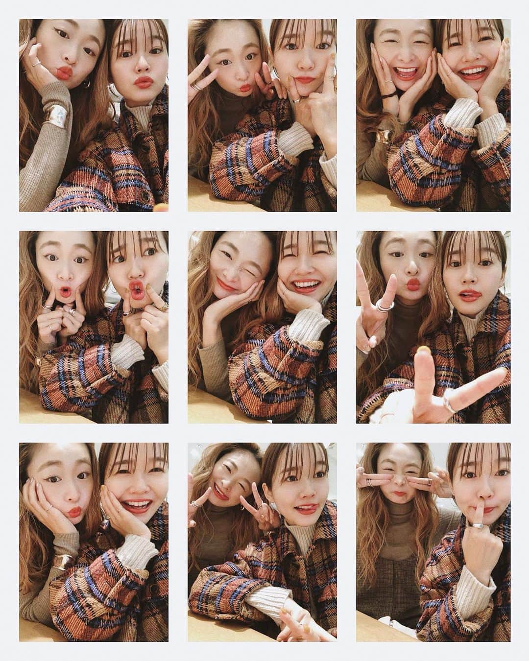 猪鼻ちひろのインスタグラム：「❤️🧡💛💚💙💜 顔顔顔顔顔顔顔顔顔顔顔顔...🤪 久々のデートたのしかった！  #顔いっぱい目がチカチカする #出会いは広告撮影 #懐かしの画像をストーリーに載せてみるね　 #ハッピーハロウィン (遅) #ねえねえ #ほんまお喋り150cmやって言うけど #かえたんもお喋り172cmやで♡ #一緒にいると関西弁うつりそうになるで #これからもよろしくね #バチェラー #解説 #ありがとね 🤣」