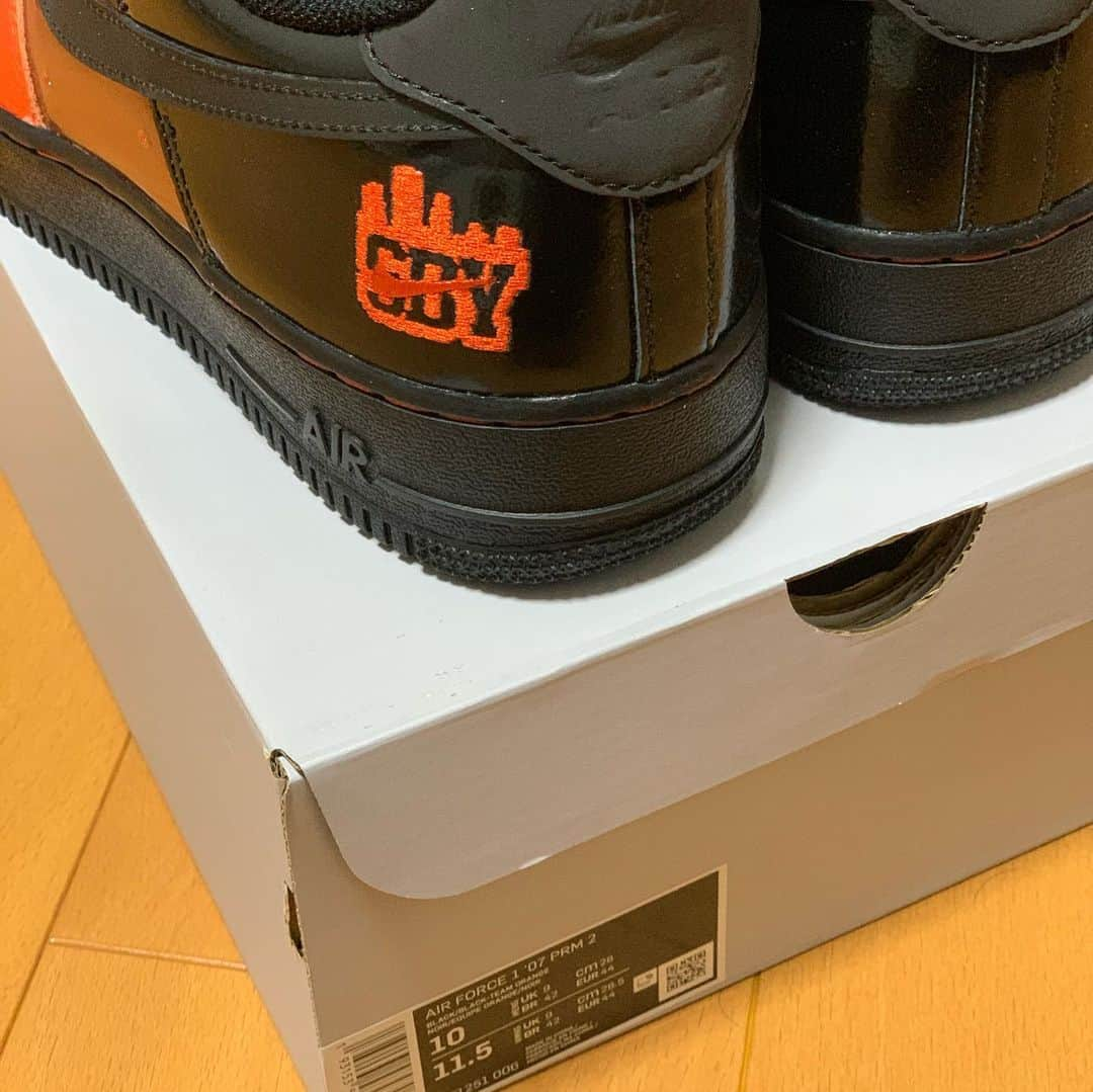 岩本煌史さんのインスタグラム写真 - (岩本煌史Instagram)「got new kicks!! NIKE AIR FORCE 1 LOW '07 PRM 2 SHIBUYA HALLOWEEN  #nike #ナイキ #airforce #airforce1 #af1 #airforce1low #airforce1shibuyahalloween  #shibuyahalloween #atmos #アトモス #prowrestler #プロレスラー #三重県 #桑名市 #出身 #岩本煌史 #sneaker #スニーカー #スニーカー大好き #足元倶楽部 #キモ撮り」11月2日 19時33分 - koji_iwamoto