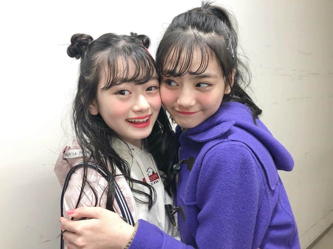 ニコ☆プチのインスタグラム：「💓⭐️ ジェイアール名古屋タカシマヤイベント ありがとうございました☺︎🎶 . . 明日は福岡‼︎ みそカツパワーで頑張るぞ~~💘🌈 . . #関谷瑠紀  #高比良由菜  #みそカツ」